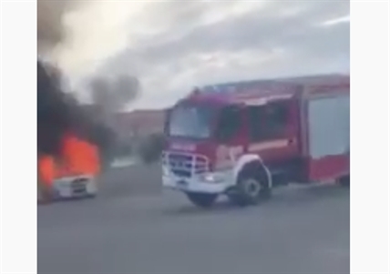 TRENDING NOW: Firetruck topples arriving for car fire demonstration | iNFOnews.ca