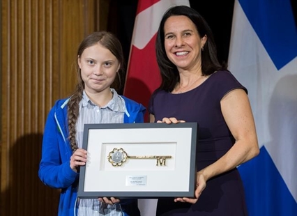Teen climate activist Greta Thunberg greeted as star at Montreal march | iNFOnews.ca Teen climate activist Greta Thunberg greeted as star at Montreal march | iNFOnews.ca