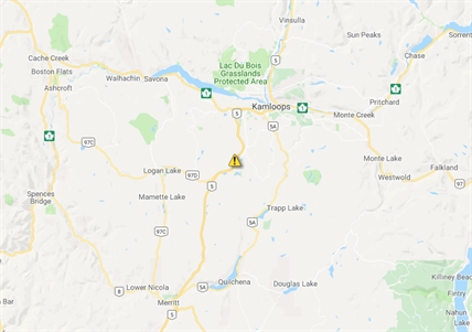UPDATE: Coquihalla Highway partially reopened near Kamloops | iNFOnews.ca