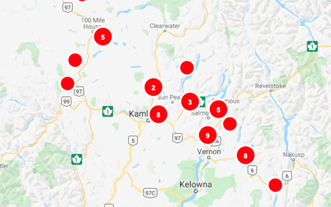 Thousands still without power after windstorm strikes Interior | iNFOnews.ca Thousands still without power after windstorm strikes Interior | iNFOnews.ca