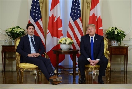 Trudeau sidesteps Trump question about Canadian defence spending | iNFOnews.ca