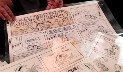 30-plus years of ‘Garfield’ comic strips to sell at auction | iNFOnews.ca