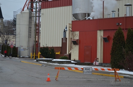 Busted fire hydrant creates road closure | iNFOnews.ca