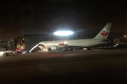 Air Canada plane lands safely in Madrid after tire rupture, engine issue | iNFOnews.ca