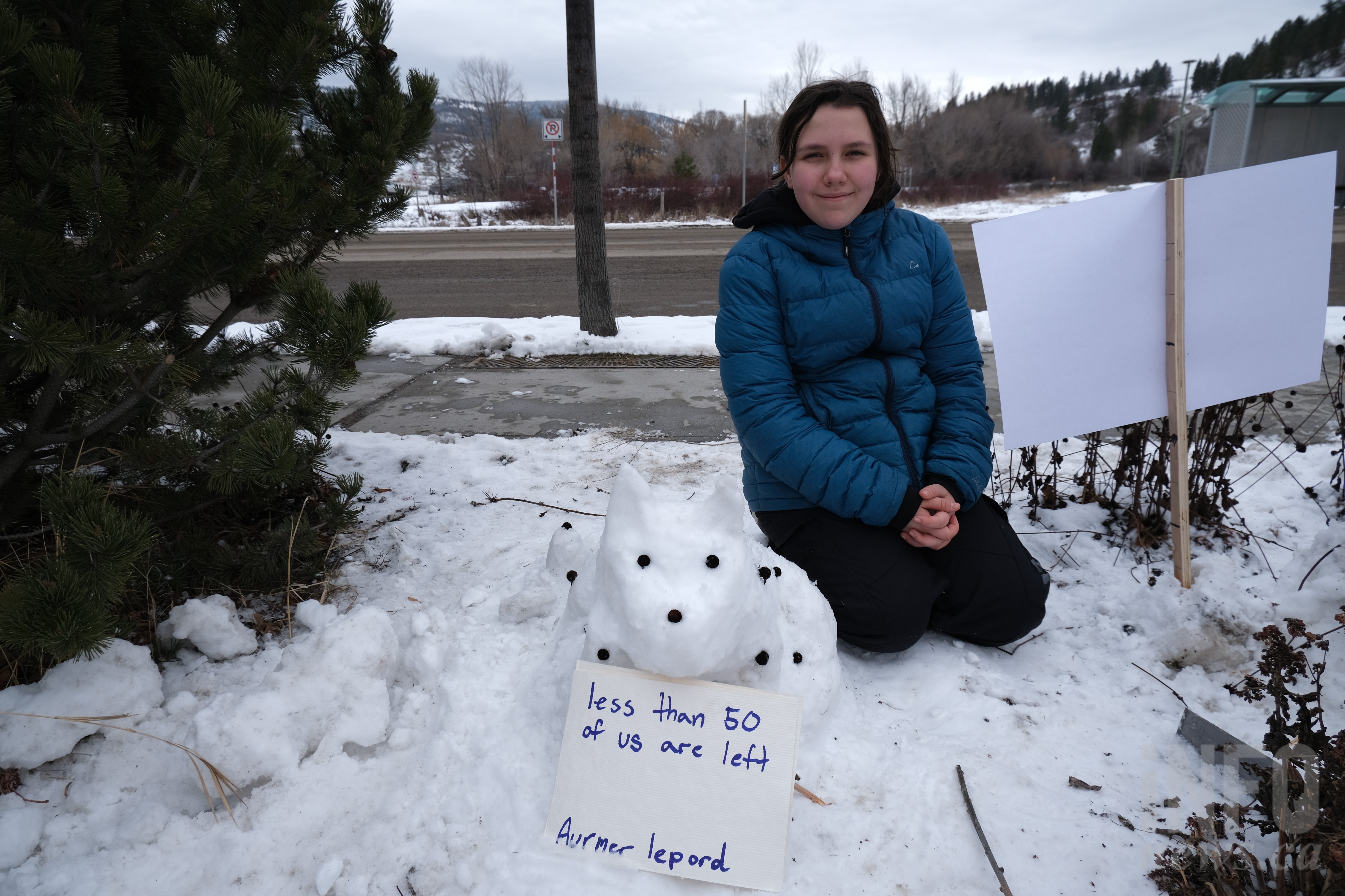 Lake Country kids share dire message about climate change with snowman protest | iNFOnews.ca Lake Country kids share dire message about climate change with snowman protest | iNFOnews.ca