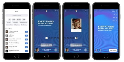 Facebook, Instagram users in Canada can finally use music clips with stories | iNFOnews.ca
