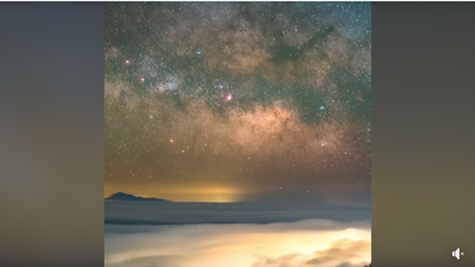 TRENDING NOW: Milky way captured on video above the clouds | iNFOnews.ca