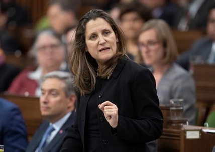 Freeland asks provinces, territories for COVID-19 readiness plans | iNFOnews.ca