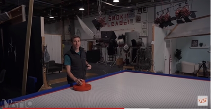 TRENDING NOW: Building the world's largest air hockey table is no small feat | iNFOnews.ca