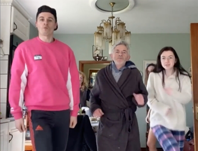 TRENDING NOW: Reluctant dad stars in isolation dance video | iNFOnews.ca