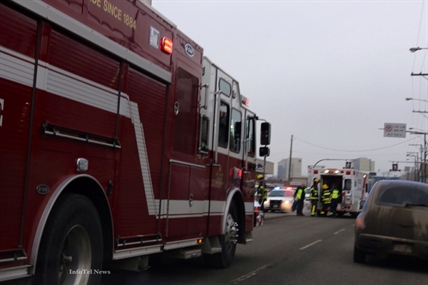 Fender-bender partially clogs artery into Kamloops | iNFOnews.ca