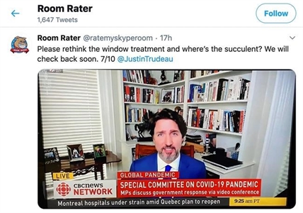 What's that behind you? On virus-era TV, home backdrops star | iNFOnews.ca