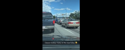 TRENDING NOW: Hockey licence plate rivals spotted side by side in Kelowna | iNFOnews.ca