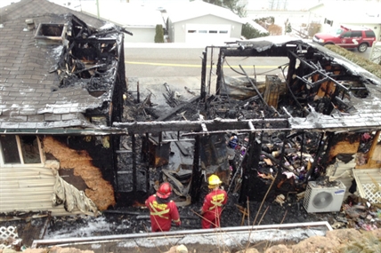 Fire damages three homes in Lake Country | iNFOnews.ca Fire damages three homes in Lake Country | iNFOnews.ca