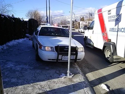 UPDATE: Man in hospital after crashing bicycle during police chase | iNFOnews.ca