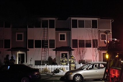 Townhouse fire sends one to hospital | iNFOnews.ca Townhouse fire sends one to hospital | iNFOnews.ca