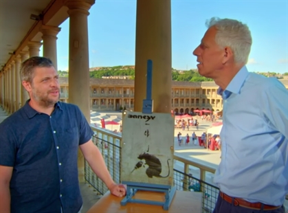 TRENDING NOW: Dude tries to get stolen Banksy appraised on 'Antiques Roadshow' | iNFOnews.ca
