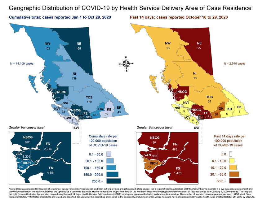 Fraser Health’s second wave of COVID-19 is still cresting over the rest of B.C. | iNFOnews.ca