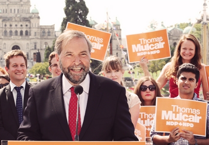 Mulcair in town to discuss affordable living | iNFOnews.ca