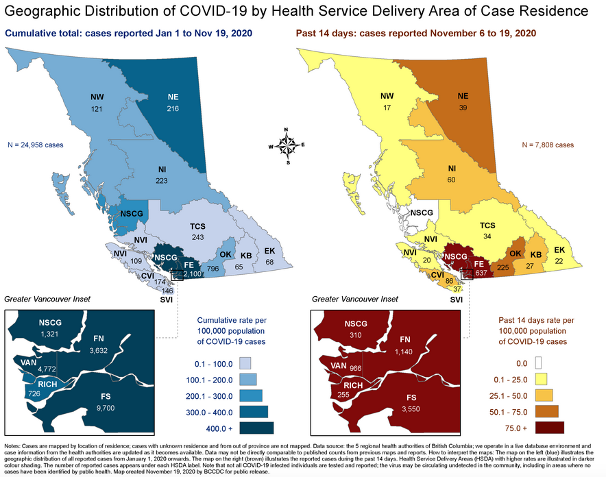 Interior COVID-19 numbers tell the story of why restrictions spread provincewide | iNFOnews.ca