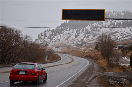 New highway signs alert drivers to road conditions | iNFOnews.ca