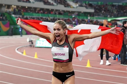 Canadians Natasha Wodak, Ben Preisner run Olympic qualifying times | iNFOnews.ca