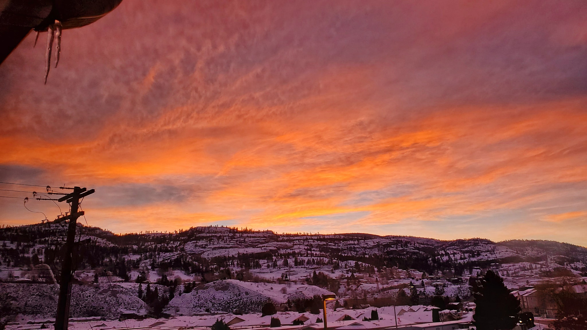 iN PHOTOS: Stunning photos of Christmas Eve sunrise in Okanagan, Kamloops | iNFOnews.ca