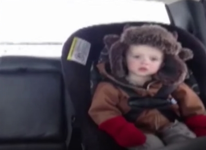 TRENDING NOW: Tired little boy falls asleep in adorable fashion | iNFOnews.ca