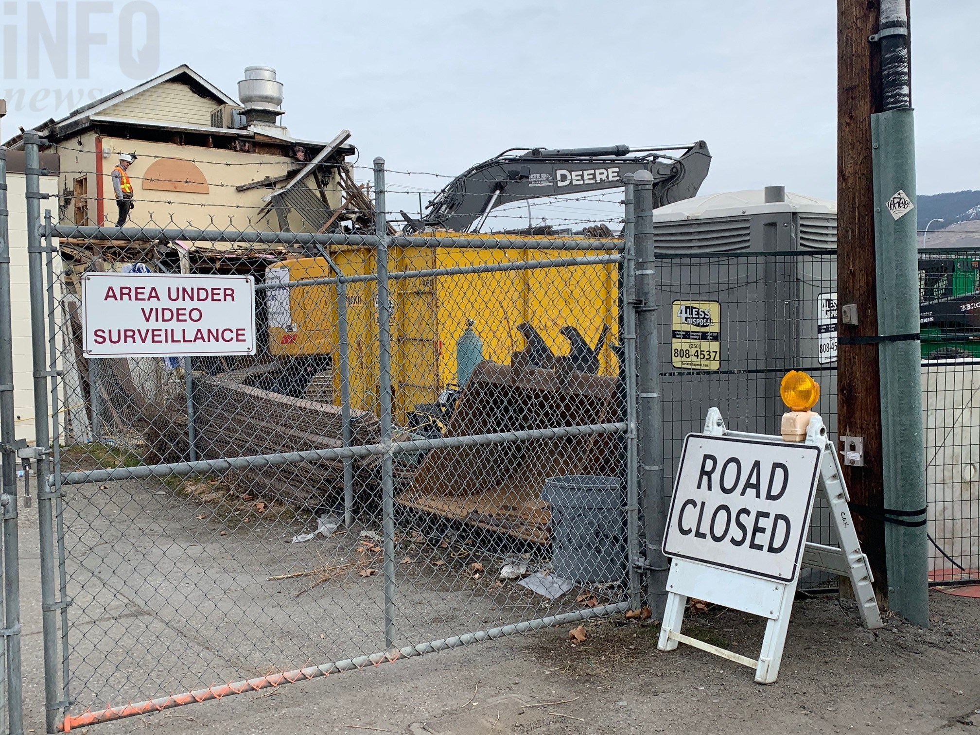 iN VIDEO: Demolition of popular Kelowna Greek restaurant underway; owners plan to rebuild | iNFOnews.ca
