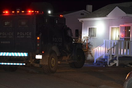 RCMP bring out big guns, seize 'drug paraphernalia' | iNFOnews.ca