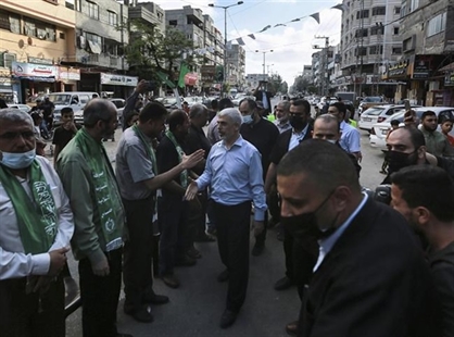 Hamas defiant with military parade, appearance of top leader | iNFOnews.ca Hamas defiant with military parade, appearance of top leader | iNFOnews.ca