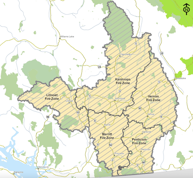 Open burning ban in Kamloops Fire Centre to start next week | iNFOnews.ca