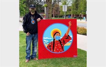 Syilx artist and community leader contributes to UBCO’s public art collection | iNFOnews.ca