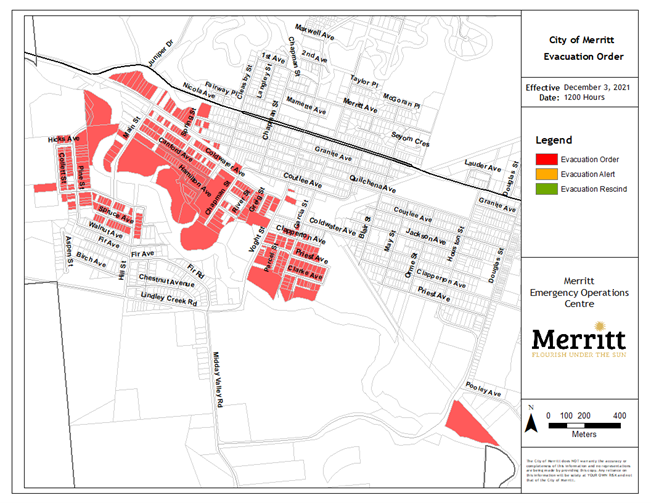 More than 300 Merritt properties under evacuation order as homes considered 'uninhabitable' | iNFOnews.ca