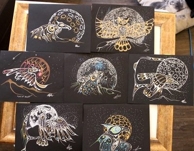 iN PHOTOS: syilx artist rediscovers the joy of drawing after stopping for 40 years | iNFOnews.ca