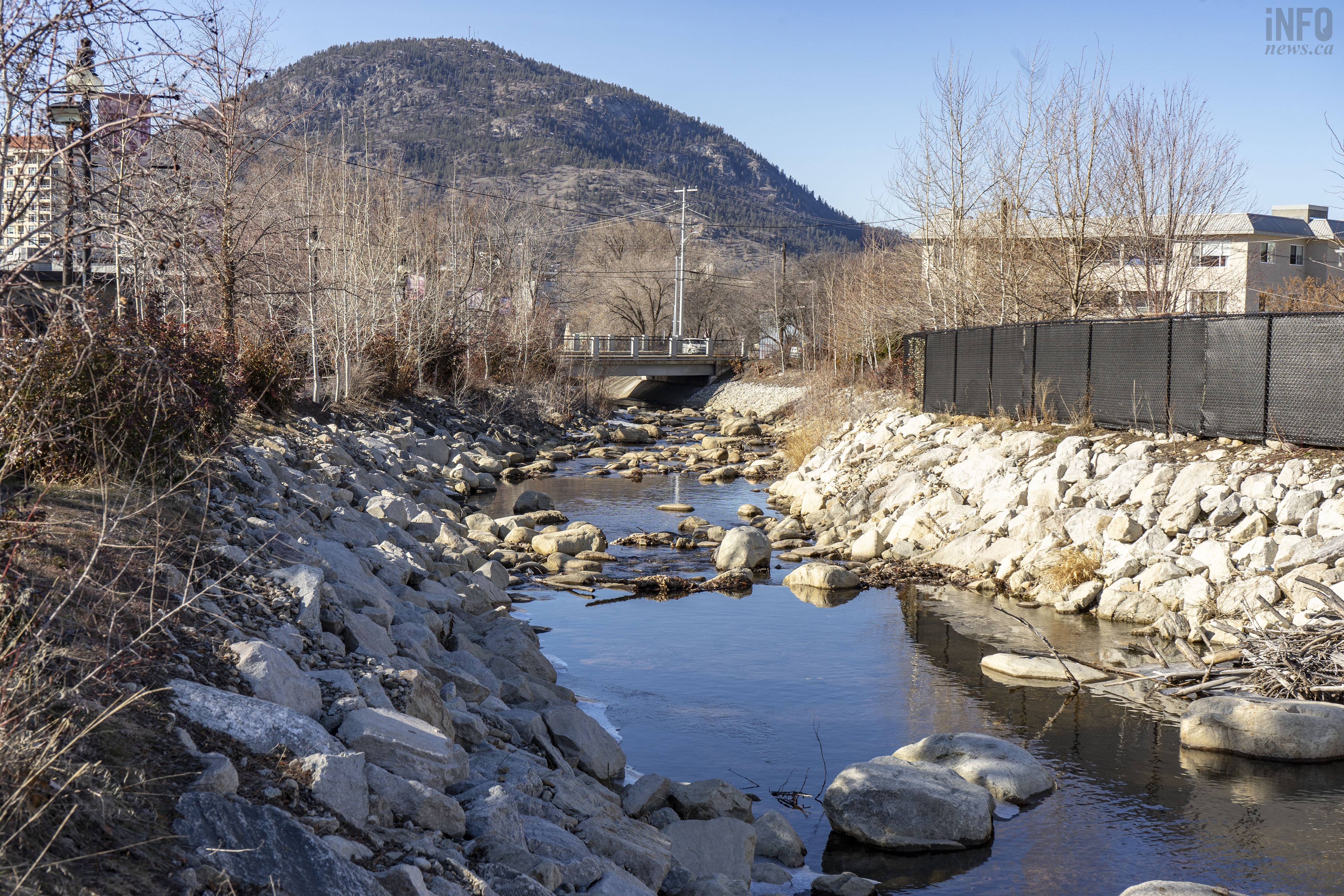 iN PHOTOS: More of Penticton Creek's concrete channel being turned into ideal fish habitat | iNFOnews.ca