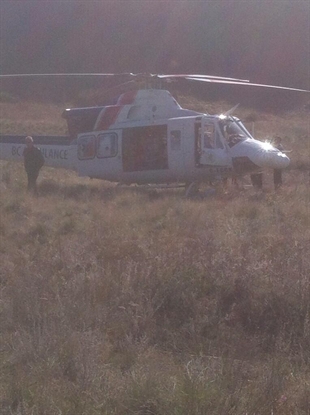Heart attack victim airlifted from Mission Creek Greenway | iNFOnews.ca