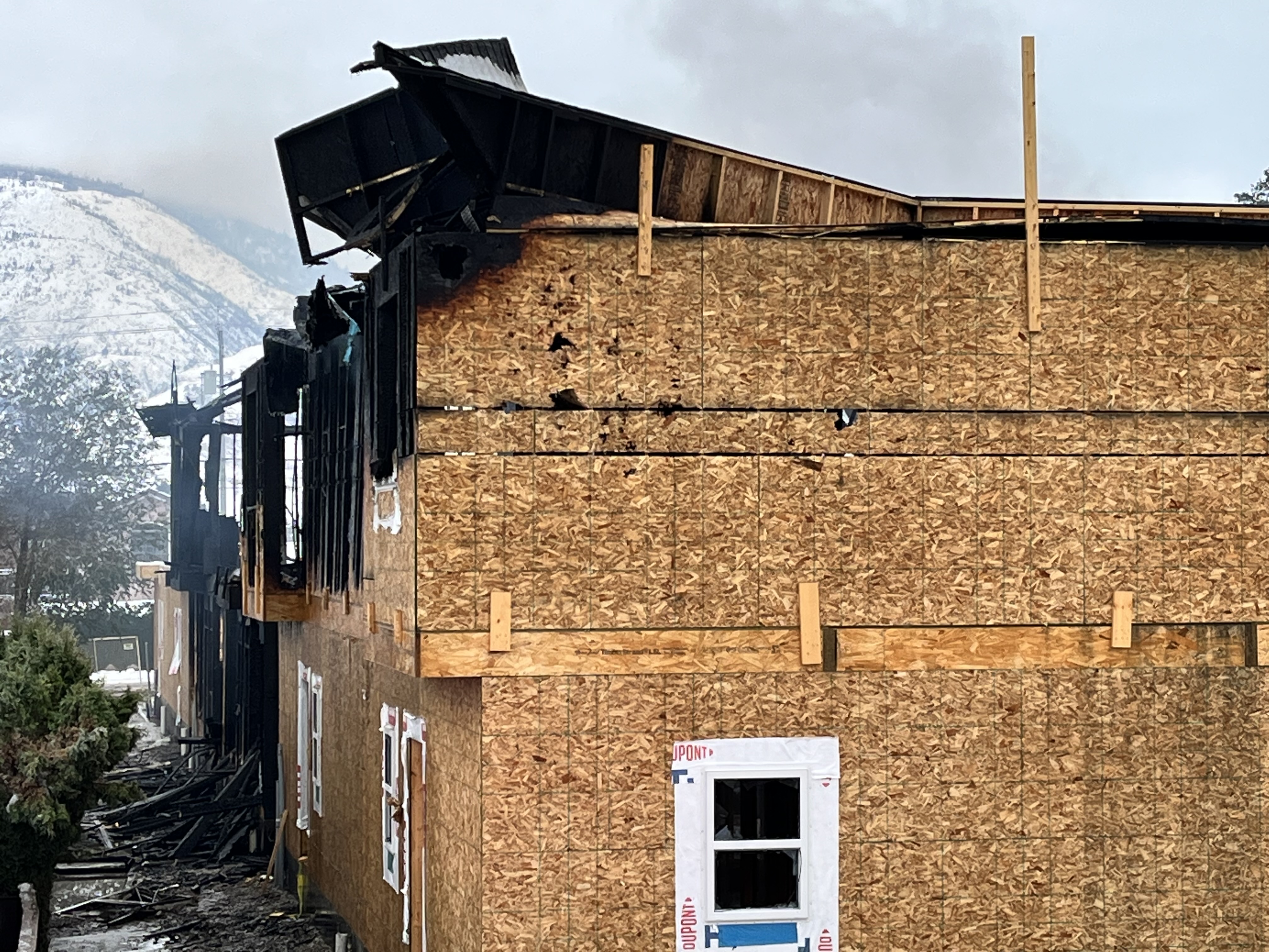 iN VIDEO: Fire at building under construction in Penticton | iNFOnews.ca