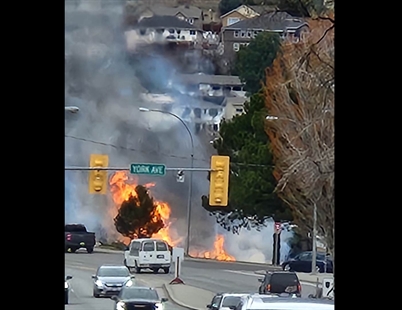Kamloops Fire Department responded to North Shore landscape fire | iNFOnews.ca