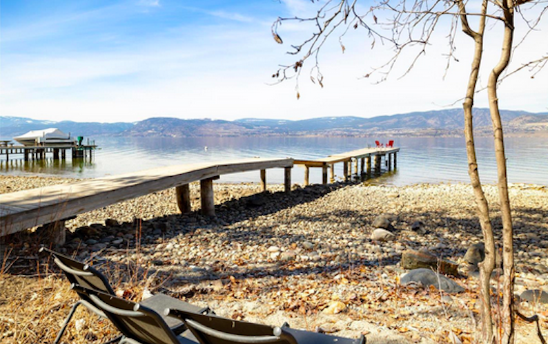 iN PHOTOS: This 16-foot-wide Okanagan lakefront lot on sale for $1 million | iNFOnews.ca
