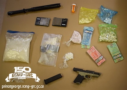 Firearm and over a kilo of drugs seized in Prince George, 14 and 17 year old boys arrested | iNFOnews.ca Firearm and over a kilo of drugs seized in Prince George, 14 and 17 year old boys arrested | iNFOnews.ca