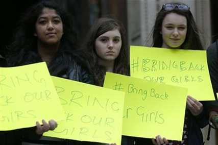 First Lady "outraged and heartbroken" by Nigerian schoolgirl kidnappings | iNFOnews.ca First Lady "outraged and heartbroken" by Nigerian schoolgirl kidnappings | iNFOnews.ca