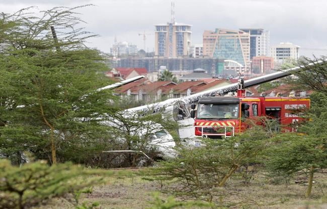 Commercial plane crashes in Kenyan capital but all said safe | iNFOnews.ca