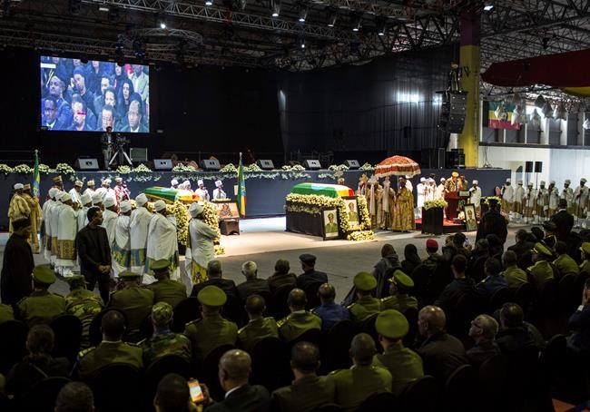 Ethiopian leader sobs at service for slain military chief | iNFOnews.ca