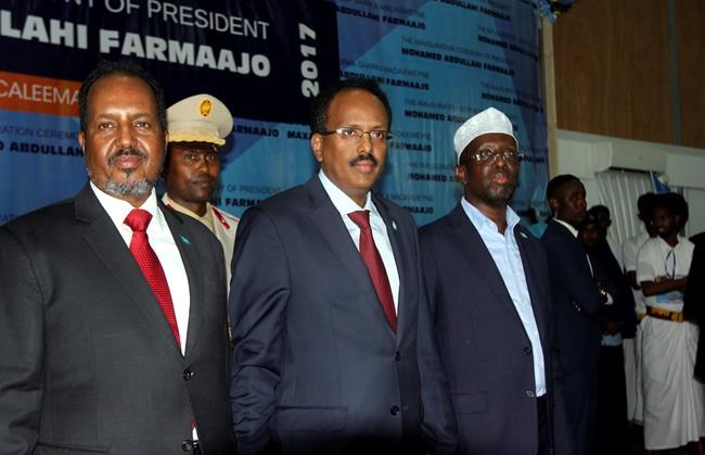 Somalia's new leader inaugurated, vowing to restore dignity | iNFOnews.ca CP1167348493