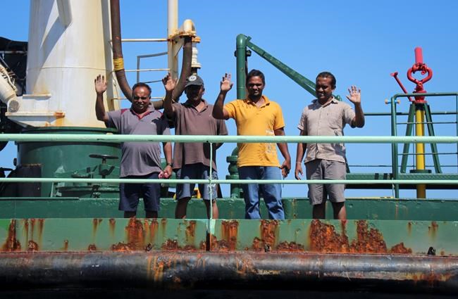 Ship hijacked and then freed by Somali pirates, at safe port | iNFOnews.ca CP1773699274