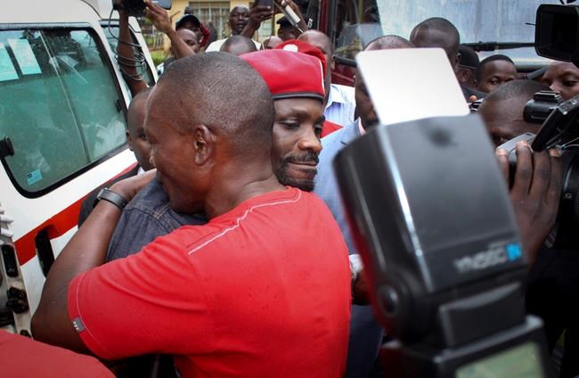Ugandan pop star, government critic Bobi Wine free on bail | iNFOnews.ca