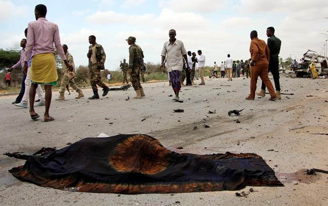 Somalia's new army chief survives car bomb that kills 13 | iNFOnews.ca