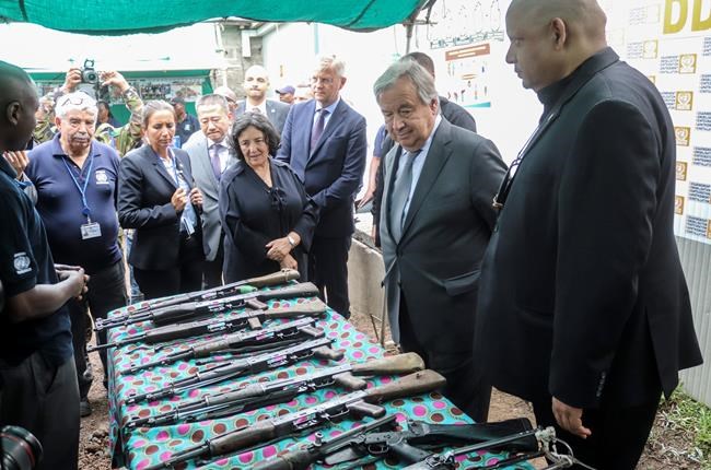 UN chief visits Congo Ebola region, pledging support | iNFOnews.ca UN chief visits Congo Ebola region, pledging support | iNFOnews.ca