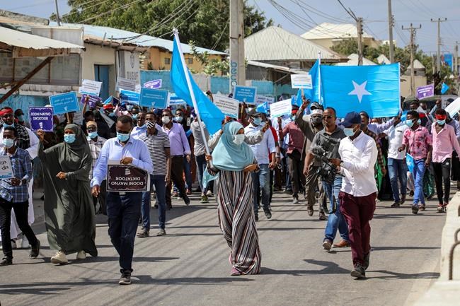 Somali security forces fire on protest over delayed election | iNFOnews.ca